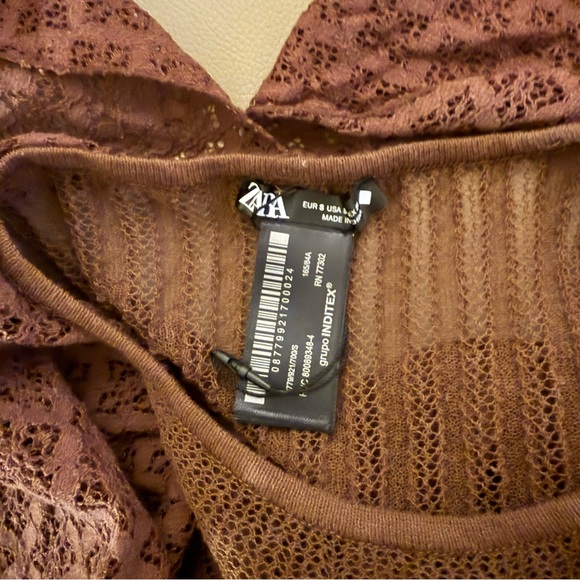 Zara Ruffled Knit Top - Picture 7 of 7